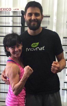 Julie Beck with Carlos Condit